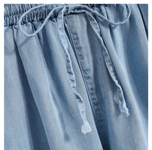 Load image into Gallery viewer, Slimming ice silk straight loose thin high waist shorts
