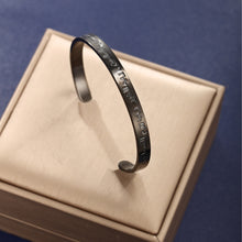 Load image into Gallery viewer, Stainless Steel Arabic Cuff Bracelet
