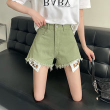 Load image into Gallery viewer, Cool Girls Embroidered Denim Shorts
