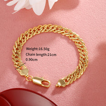 Load image into Gallery viewer, 24K Gold Plated Unisex Bracelet – Timeless Elegance
