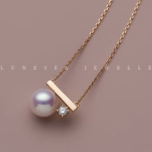 Load image into Gallery viewer, Pearl Gold-Plated Classic Necklace &amp; Earrings Set
