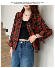 Load image into Gallery viewer, Petite Niche Vintage Versatile Loose Sun Shirt
