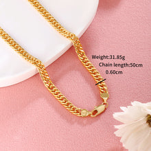 Load image into Gallery viewer, 24K Gold Plated Men&#39;s Domineering Necklace
