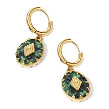 Load image into Gallery viewer, Turquoise Pendant Earrings and Necklace Set
