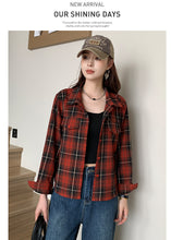 Load image into Gallery viewer, Petite Niche Vintage Versatile Loose Sun Shirt
