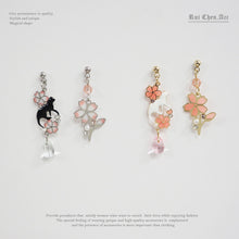 Load image into Gallery viewer, S925 Cherry Blossom Ear Clip Earrings
