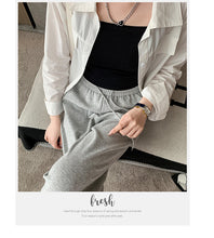 Load image into Gallery viewer, Petite Niche Vintage Versatile Loose Sun Shirt

