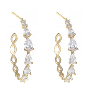 Cold Style Simple Korean Style C-shaped Earrings