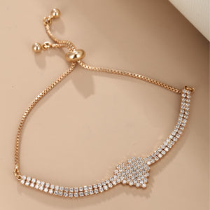 Simple and Personalized Pull Box Chain Bracelet