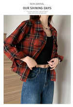 Load image into Gallery viewer, Petite Niche Vintage Versatile Loose Sun Shirt
