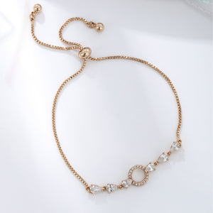 18k Gold Plated Adjustable Box Chain Bracelet
