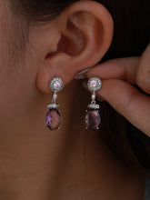 Load image into Gallery viewer, New Purple Temperament  Earrings
