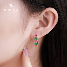Load image into Gallery viewer, Fashion Cubic Zircon Hoop Earrings
