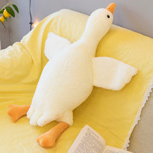 Load image into Gallery viewer, （HOT) Foreign Trade Big White Geese Soothing Pillow for Girls Sleeping Leg-Supporting Pillow Plush Toy Swan Cushion Children&#39;s Gift

