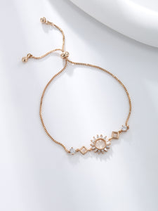 18k Gold Plated Adjustable Box Chain Bracelet