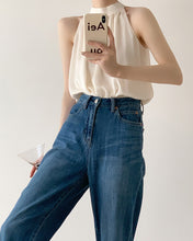 Load image into Gallery viewer, High Quality French Chiffon Shirt Halter Neck Off Shoulder Top
