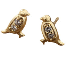 Load image into Gallery viewer, 14K Gold Plated Compact Earrings

