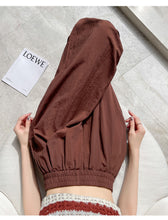 Load image into Gallery viewer, Ice silk lazy casual sunscreen leggings cotton and linen bloomers
