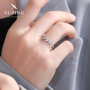 Forest Leaf Index Finger Ring