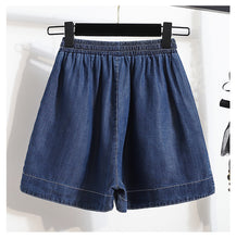 Load image into Gallery viewer, Slimming ice silk straight loose thin high waist shorts
