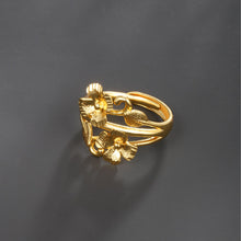 Load image into Gallery viewer, Phoenix Tail Flower Ring
