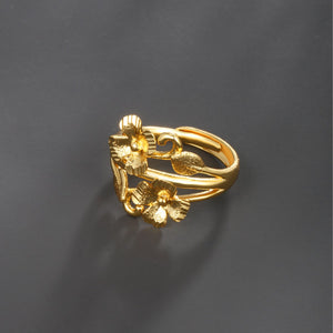 Phoenix Tail Flower Ring