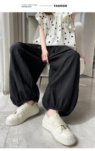 Load image into Gallery viewer, Ice silk lazy casual sunscreen leggings cotton and linen bloomers
