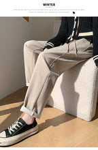 Load image into Gallery viewer, Cashmere granny wool cigarette pants
