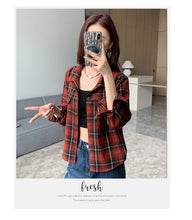 Load image into Gallery viewer, Petite Niche Vintage Versatile Loose Sun Shirt
