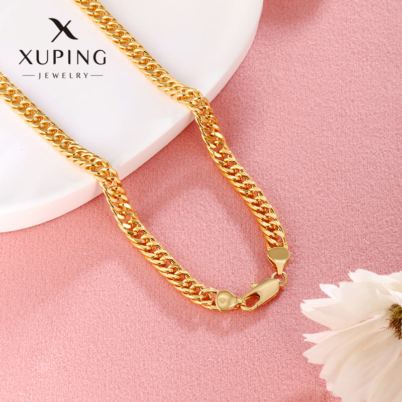 24K Gold Plated Men's Domineering Necklace