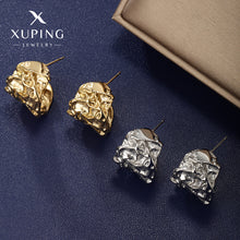 Load image into Gallery viewer, Pleated Retro Exaggerated Earrings
