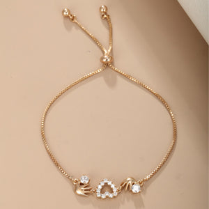 Simple and Personalized Pull Box Chain Bracelet