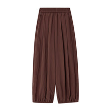 Load image into Gallery viewer, Ice silk lazy casual sunscreen leggings cotton and linen bloomers

