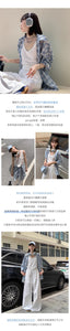 Plaid Spring and Autumn Lazy Style Temperament Sunscreen Shirt Jacket