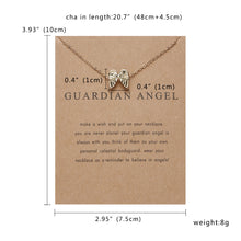 Load image into Gallery viewer, Inspirational Clavicle Necklace
