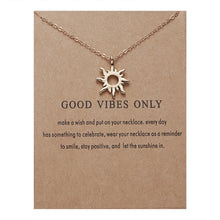 Load image into Gallery viewer, Inspirational Clavicle Necklace
