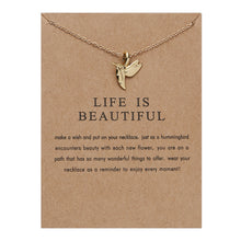 Load image into Gallery viewer, Inspirational Clavicle Necklace
