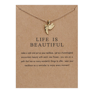 Inspirational Clavicle Necklace