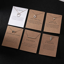 Load image into Gallery viewer, Inspirational Clavicle Necklace
