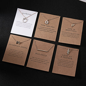Inspirational Clavicle Necklace