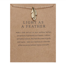 Load image into Gallery viewer, Inspirational Clavicle Necklace
