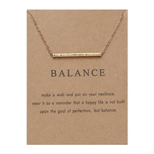 Load image into Gallery viewer, Inspirational Clavicle Necklace
