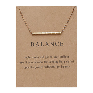 Inspirational Clavicle Necklace
