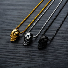 Load image into Gallery viewer, Street Fashion Skull Stainless Steel Necklace
