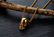 Load image into Gallery viewer, Street Fashion Skull Stainless Steel Necklace
