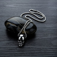Load image into Gallery viewer, Street Fashion Skull Stainless Steel Necklace
