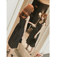 Load image into Gallery viewer, Polka-dot Mid-length Sling Skirt
