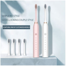 Load image into Gallery viewer, Sonic Electric 6 Levels Toothbrush USB Charging
