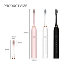 Load image into Gallery viewer, Sonic Electric 6 Levels Toothbrush USB Charging
