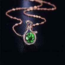 Load image into Gallery viewer, Vintage Emerald Moissanite Jewelry Set
